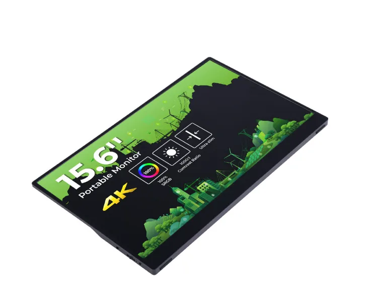 15.6inch Monitor - 4K, IPS, 16:9, HDR, Backlight, audio output