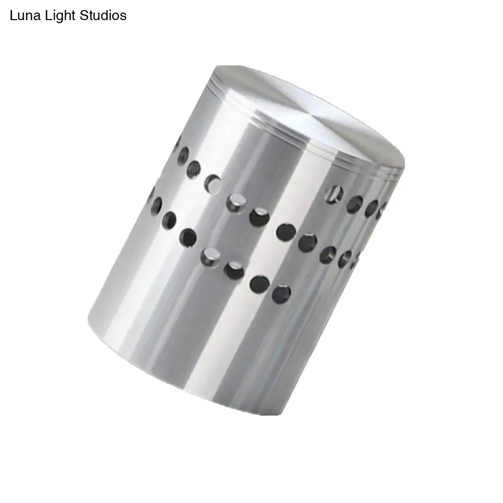 3D Whirling Wall Light Kit with RGB Color-Changing Metal Wine Pub LED Sconce Lamp