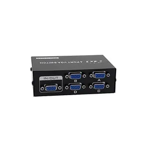 4 Port Key Press Switch Vga Switch 01000512