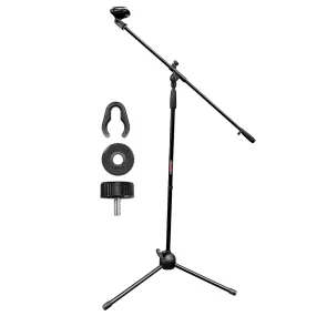 5 Core 360 Rotating Microphone Stand Boom Arm Foldable Tripod with