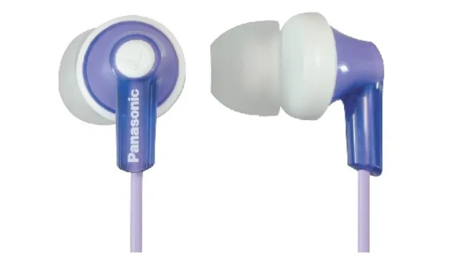 5 Pk: Panasonic ErgoFit In-Ear Earbud Headphones