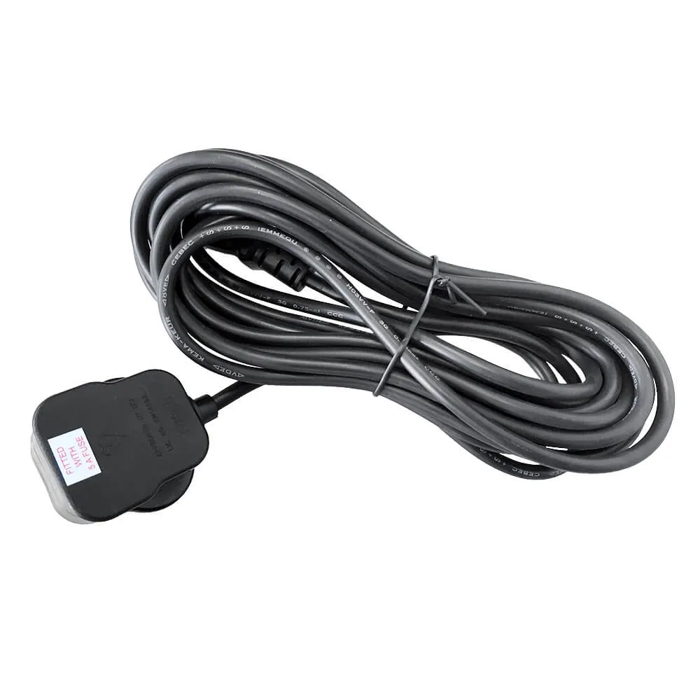5x Replacement/Spare 5x 3-Pin UK Power Cables with 13A Fuse Pre-Installed
