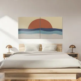 Accent Mode - California Duo Mural - Acoustic Wall Art