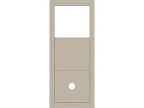 Aiphone GT-OP3 3-Module Postal Lock with Frame