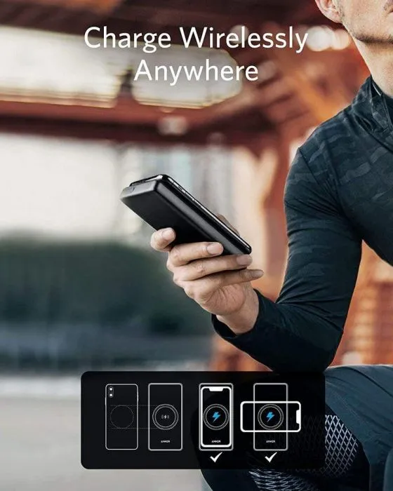 Anker PowerBank - PowerCore III Sense 10K Wireless 10000mAh