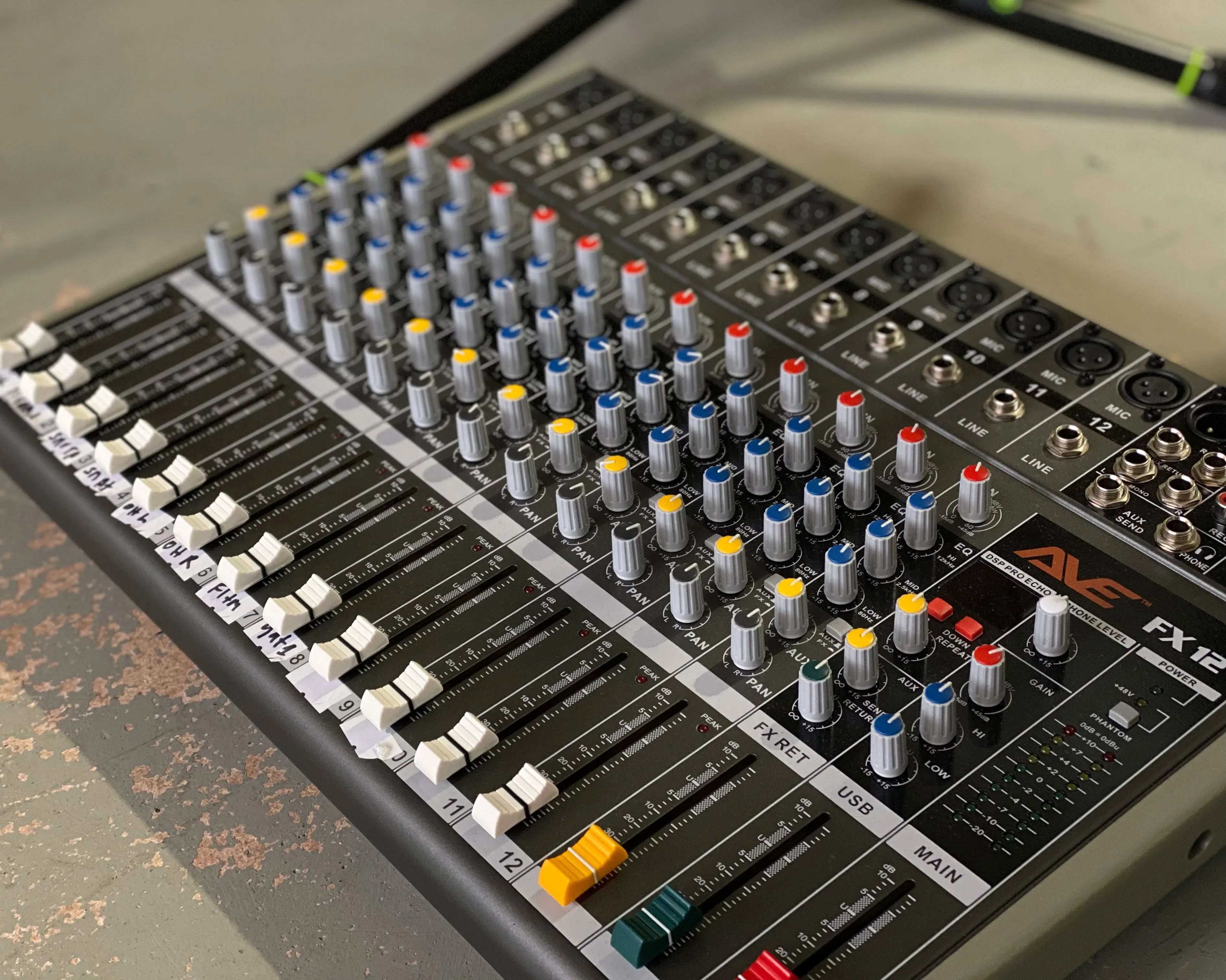 Behringer Live P.A Setup