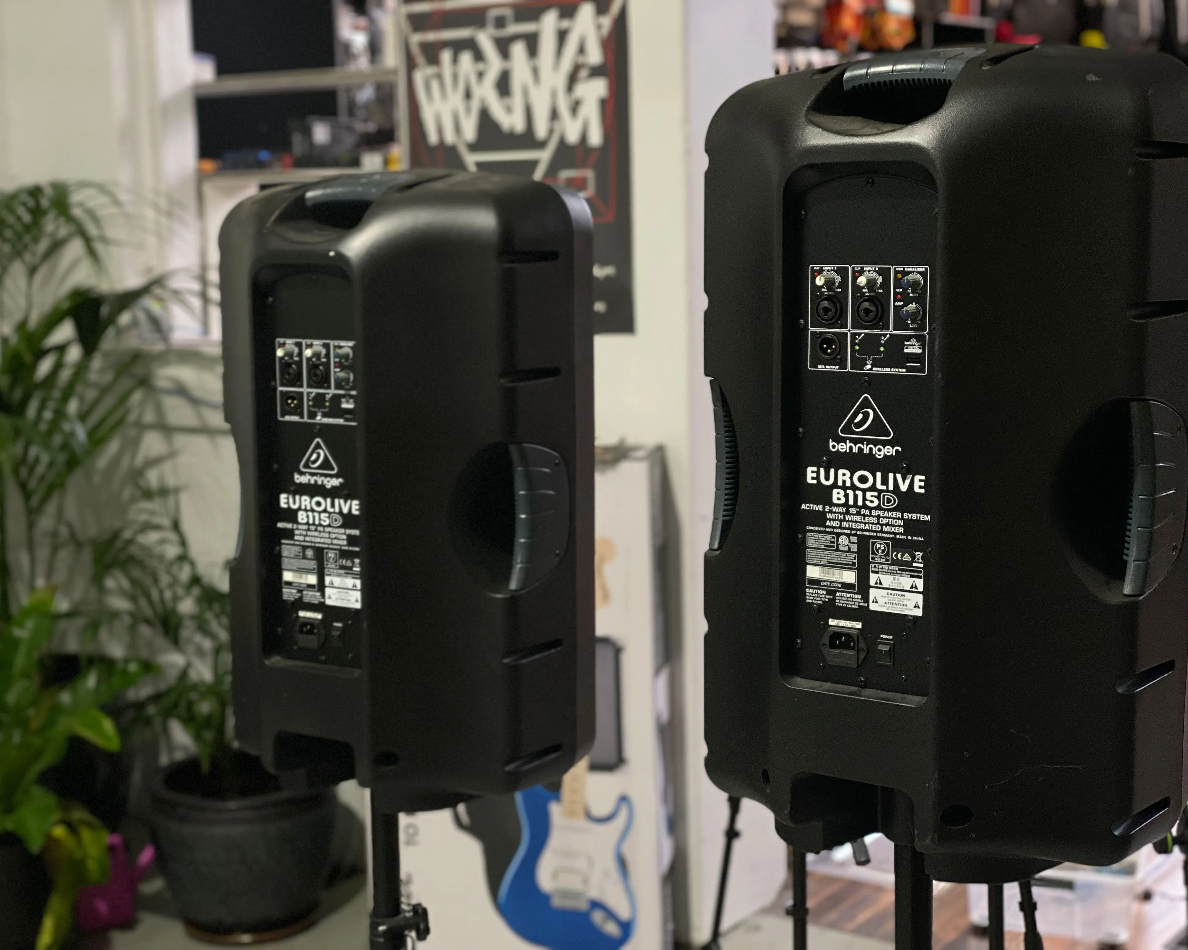 Behringer Live P.A Setup