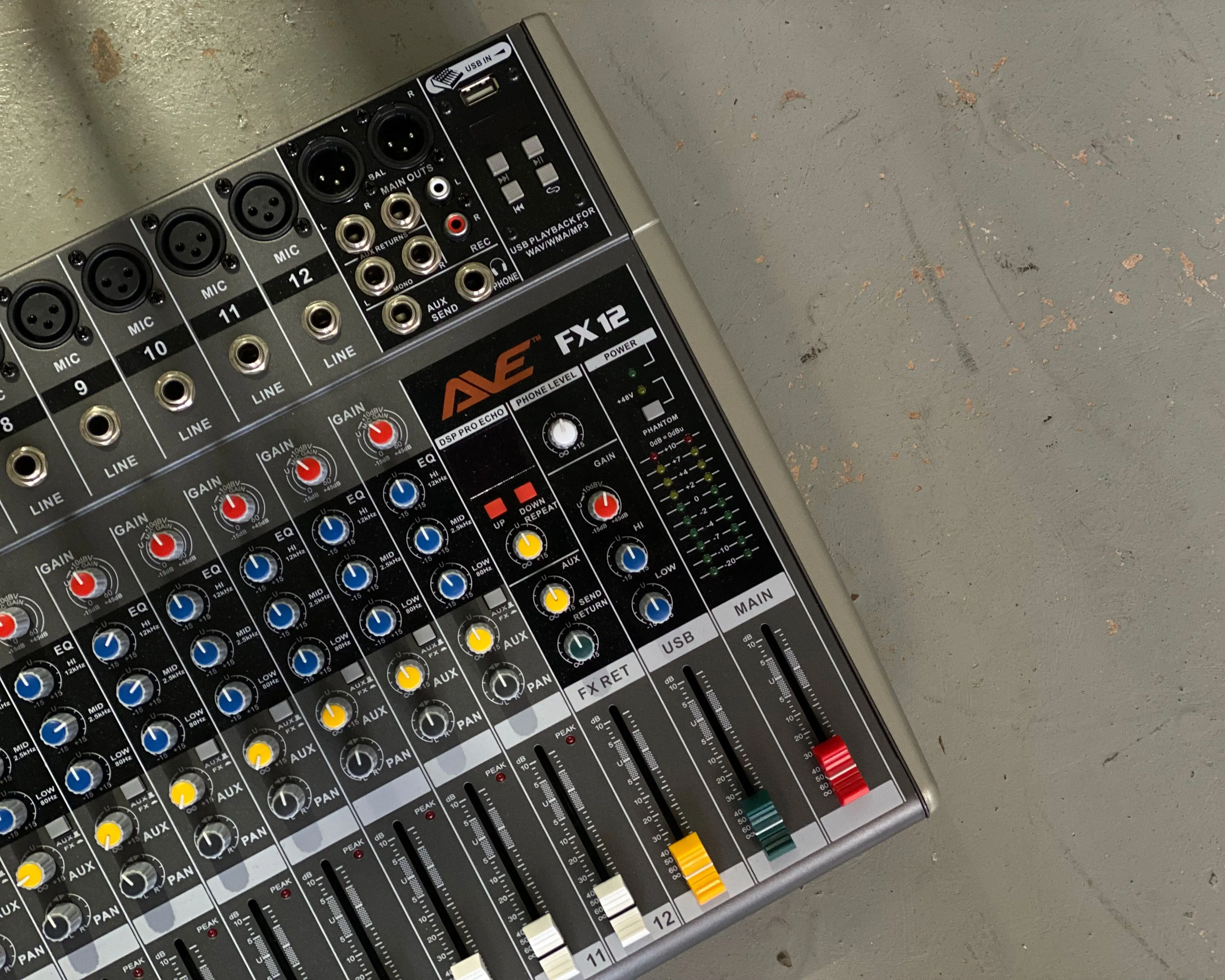 Behringer Live P.A Setup