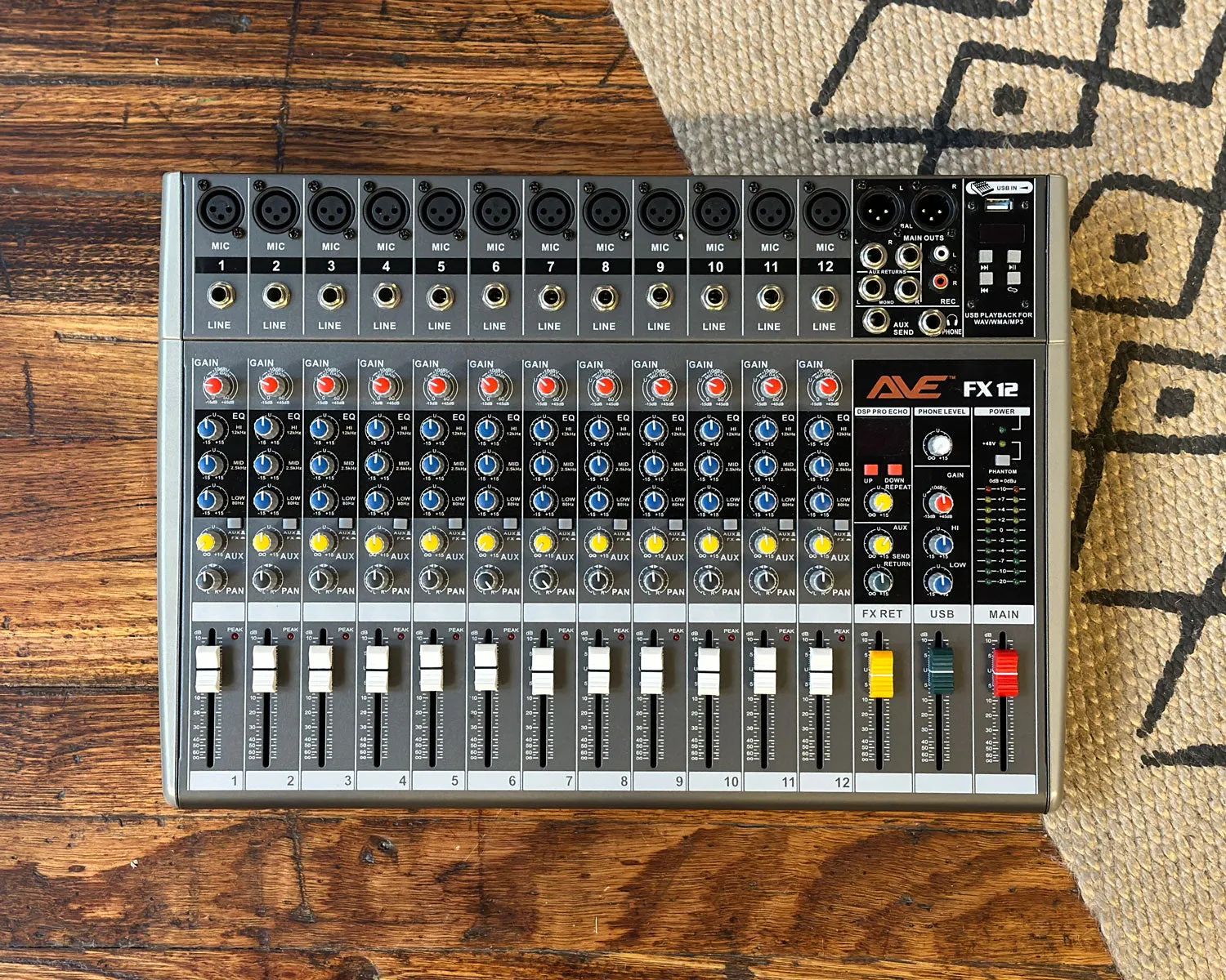 Behringer Live P.A Setup