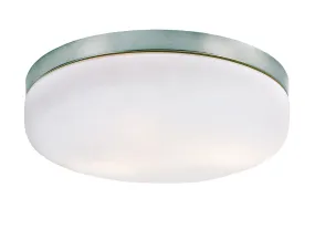 Carmel 3-Light Flushmount in Brushed Nickel
