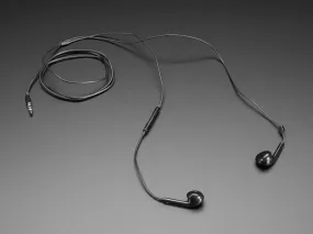 Cell-phone TRRS Headset - Earbud Headphones w/ Microphone
