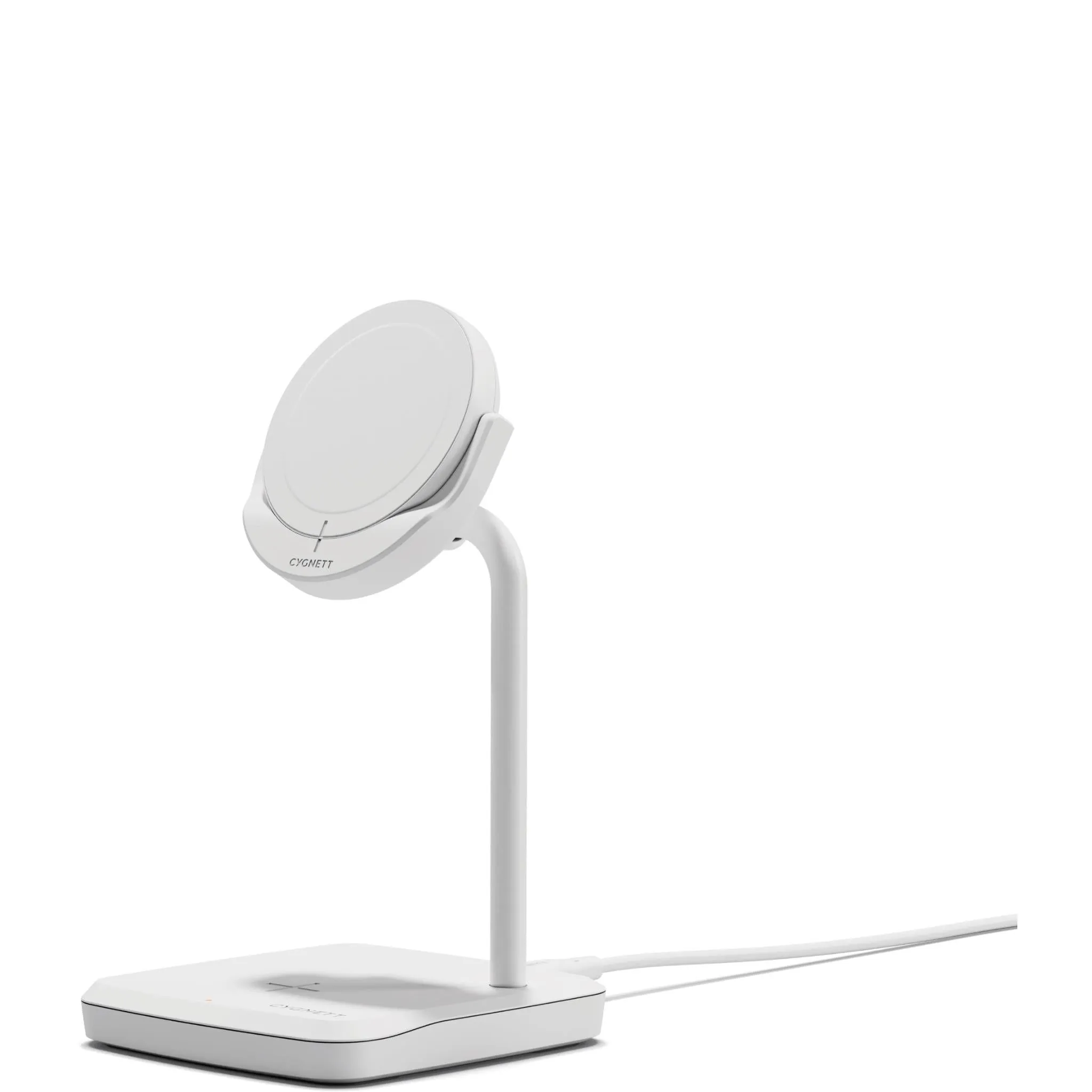 Cygnett Qi2.0 2-in-1 Wireless Chargebase (White)