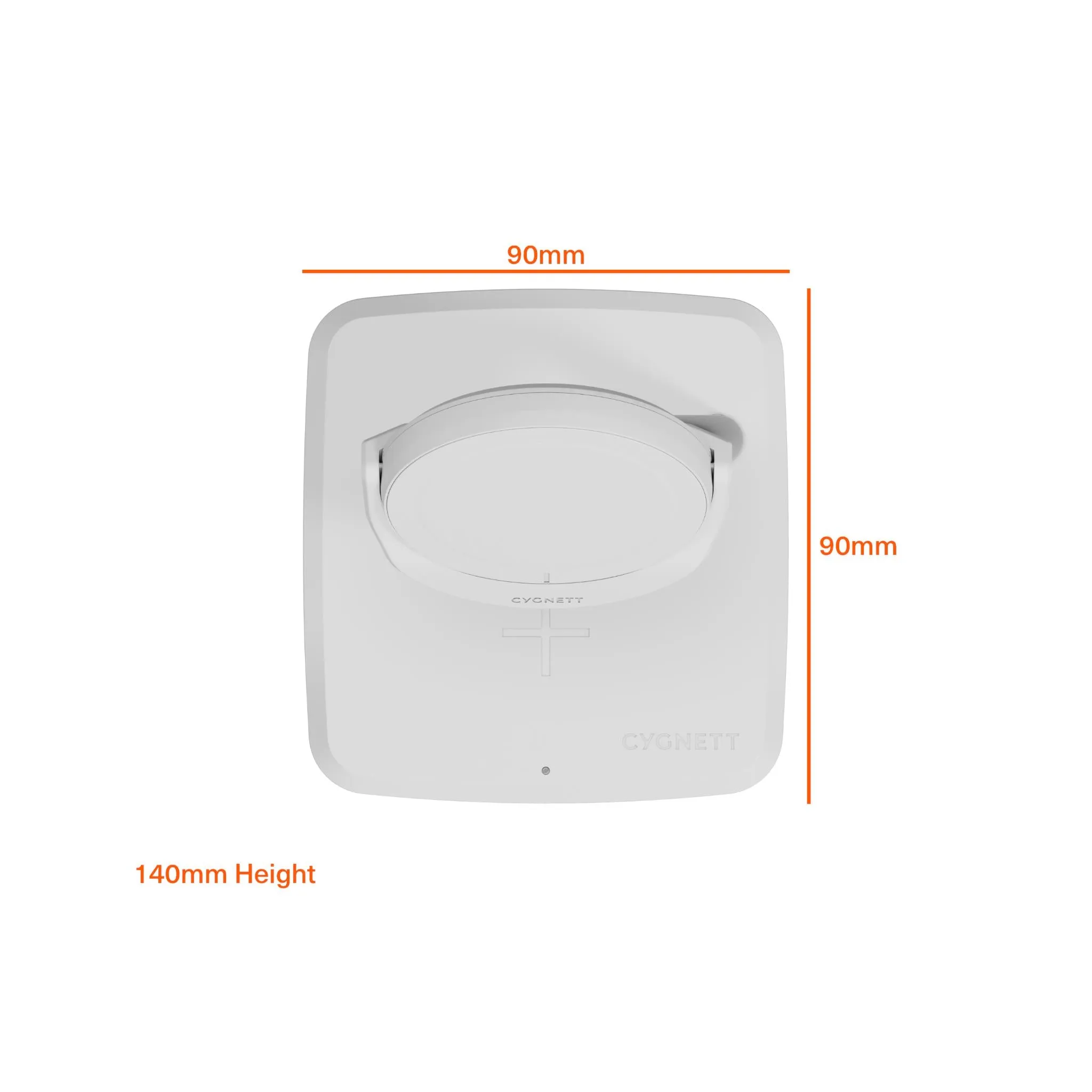 Cygnett Qi2.0 2-in-1 Wireless Chargebase (White)