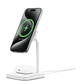 Cygnett Qi2.0 2-in-1 Wireless Chargebase (White)