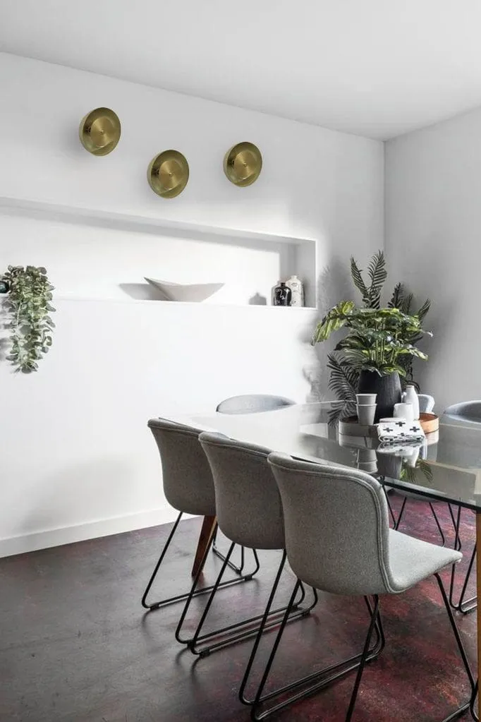 Dome Disc Wall Light