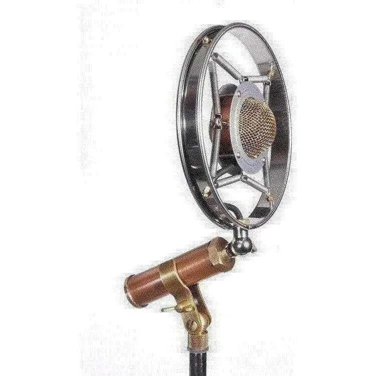 Ear Trumpet Brass Microphone Clip