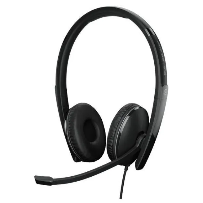 EPOS Sennheiser Adapt Headset 160T ANC USB-A Wired On-ear Stereo Binaural Noise Cancelling USB Black