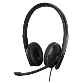 EPOS Sennheiser Adapt Headset 160T ANC USB-A Wired On-ear Stereo Binaural Noise Cancelling USB Black