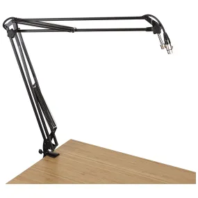 Gator Desk-Mounted Broadcast/Podcast Boom Mic Stand