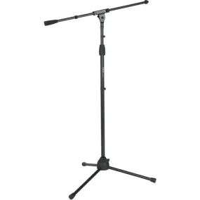 Gator Frameworks GFW-MIC-2110 Tripod Mic Stand w/ Deluxe One-Handed Clutch & Single Section Boom