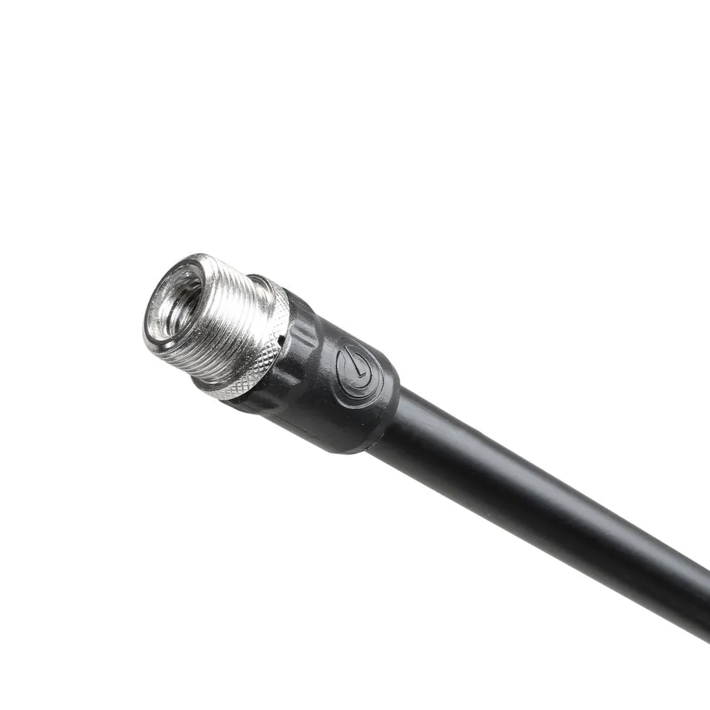 Gravity GR-GMS4222B Short Microphone Stand w/ Folding Tripod Base and 2-Point Adjustment Telescoping Boom