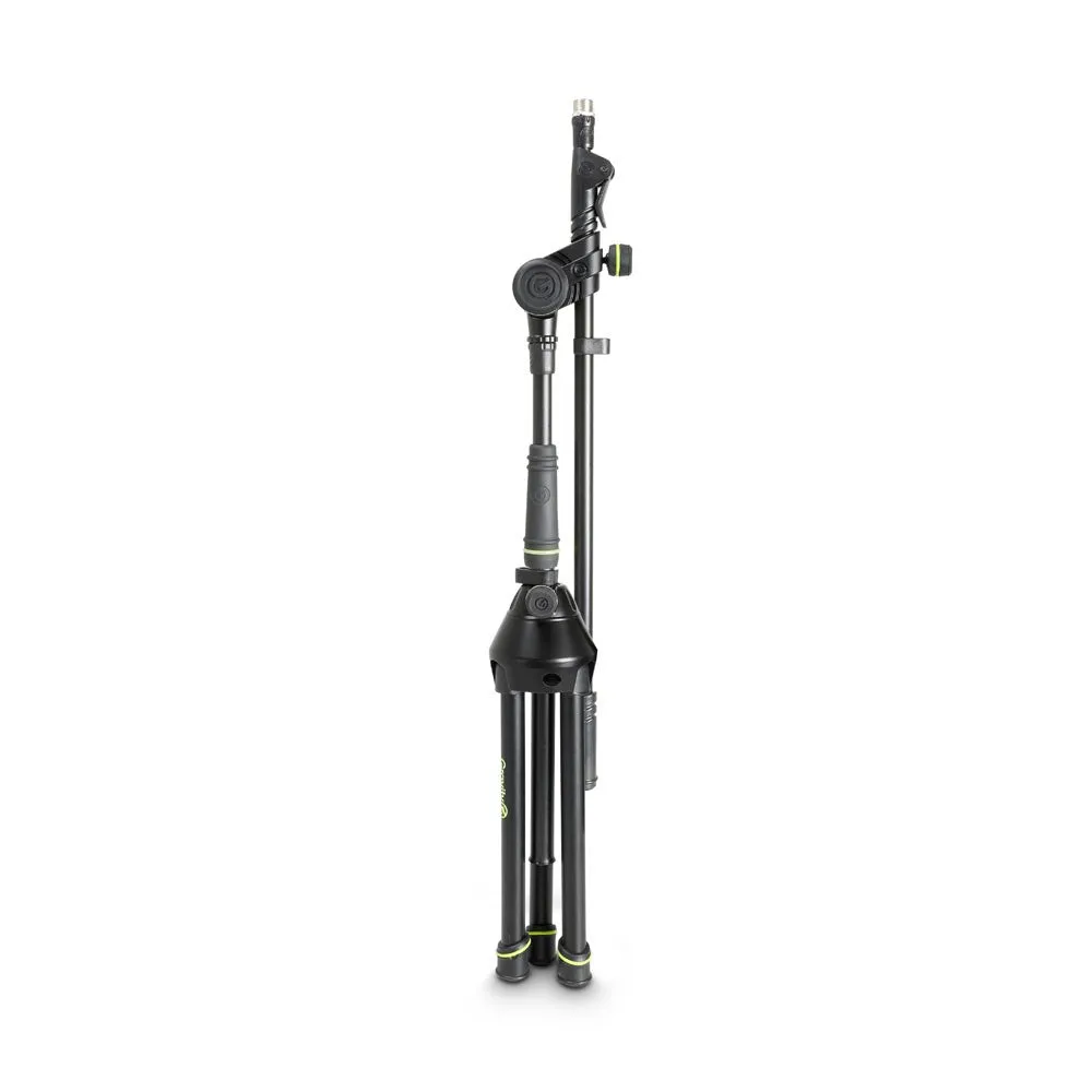 Gravity GR-GMS4222B Short Microphone Stand w/ Folding Tripod Base and 2-Point Adjustment Telescoping Boom