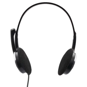 Hama HS-P100 Over-Ear PC Office Wired Headset - Black | 303554