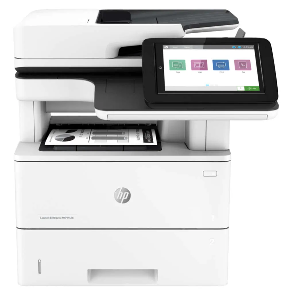 HP LaserJet Enterprise MFP M528dn Multifunction Laser Printer 1PV64A