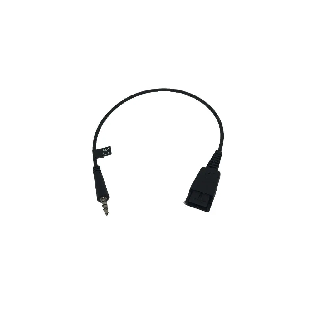 Jabra BIZ 1500 Mono Pro Noise-cancellation Headset for 3.5mm Port laptop & mobile with QD adaptor