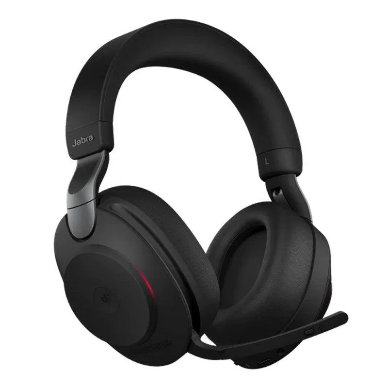 Jabra Evolve2 85 Link 380A MS Wireless Headset ANC Bluetooth USB-A