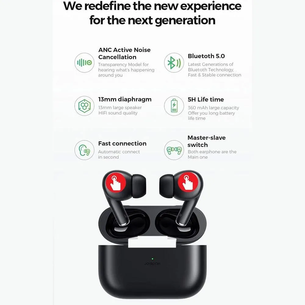 Joyroom JR-T03S Pro ANC TWS Wireless Earbuds