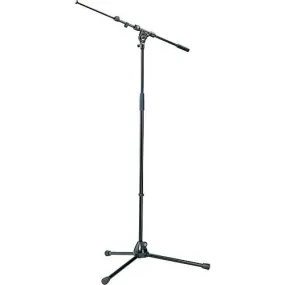 K&M 210/9 Compact Tele-Boom Mic Stand (Black)