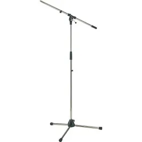 K&M210/2-CHROME Microphone Boom Stand (Chrome)