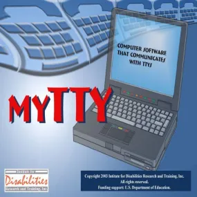 LAN myTTY 3.0 Software Phone System for 4 Seats & 4 Lines Computer Servers Deaf and Hearing Impaired Individuals for Windows Only