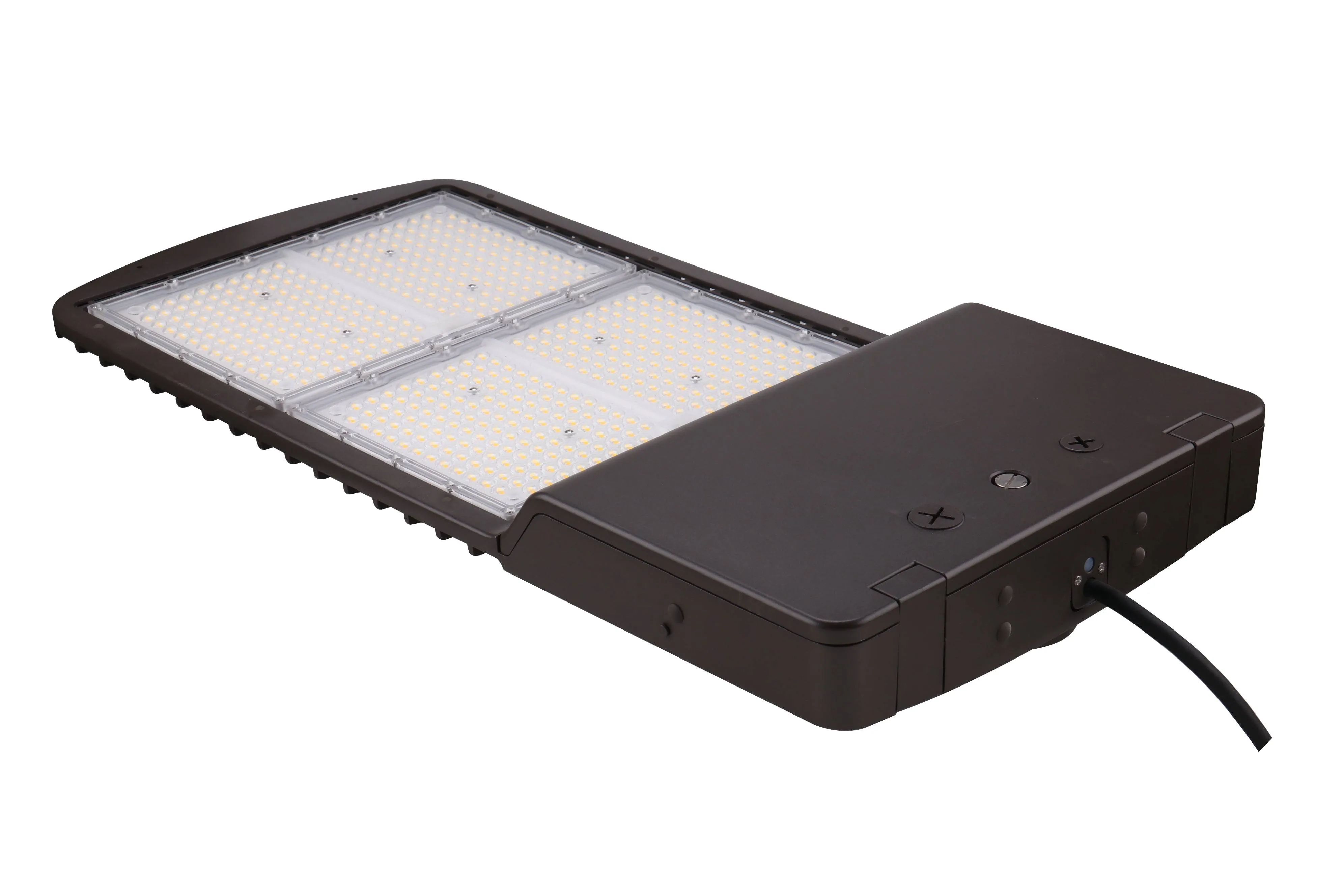 LED Area Light, PowerSet 450/400/350W, 4000K, Type 3 Lens, 120-277V, Dimming, Bronze