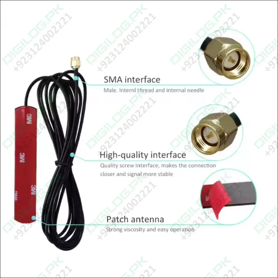 Long-Range High-Gain Mobile Signal Booster WiFi Antenna 868MHz 915MHz LTE GSM Patch Antenna