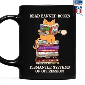 Maus Read Banned Books Dismantle Systems Of Oppression Book Lovers Gift MUGB218