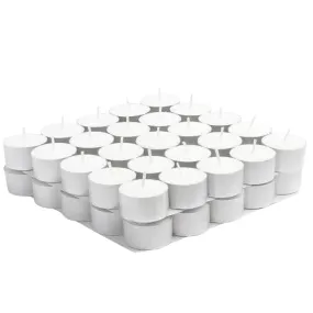 ME-ONE 9 Hour Burning Big Tealight Candles 30g Tea Candles Long Burning Wax Candles Set of 50