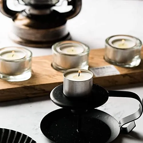 ME-ONE 9 Hour Burning Big Tealight Candles 30g Tea Candles Long Burning Wax Candles Set of 50