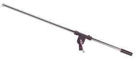 Microphone Boom Arm & Clip - Chrome