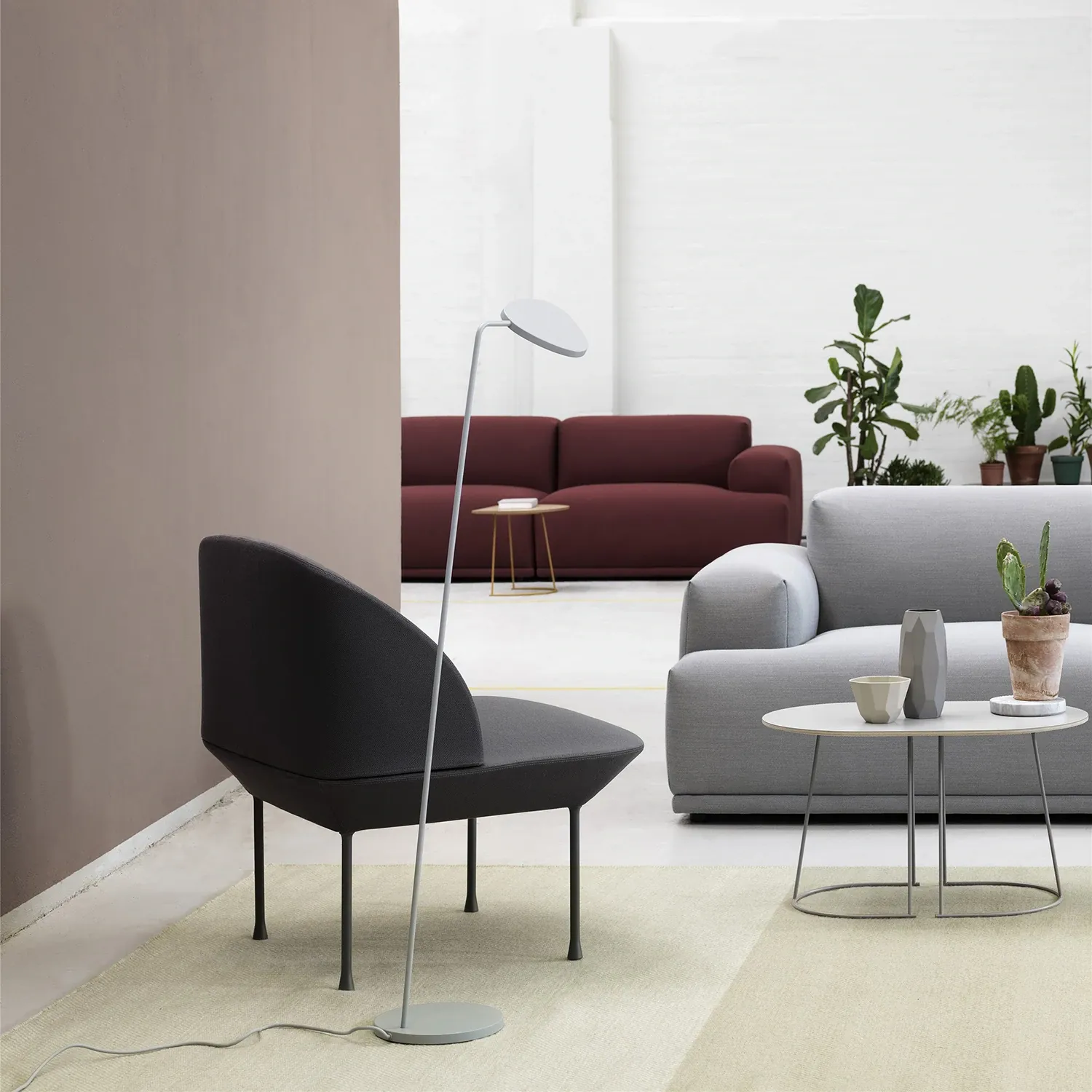 muuto | leaf floor lamp | grey