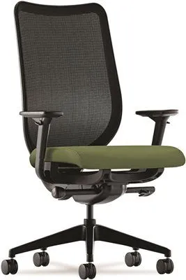 Nucleus Series Work Chair Black Ilira-Stretch M4 Back Clover Seat