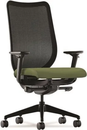 Nucleus Series Work Chair Black Ilira-Stretch M4 Back Clover Seat