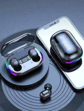 Passive Noise Cancellation In-ear Design Breathing Light LED
