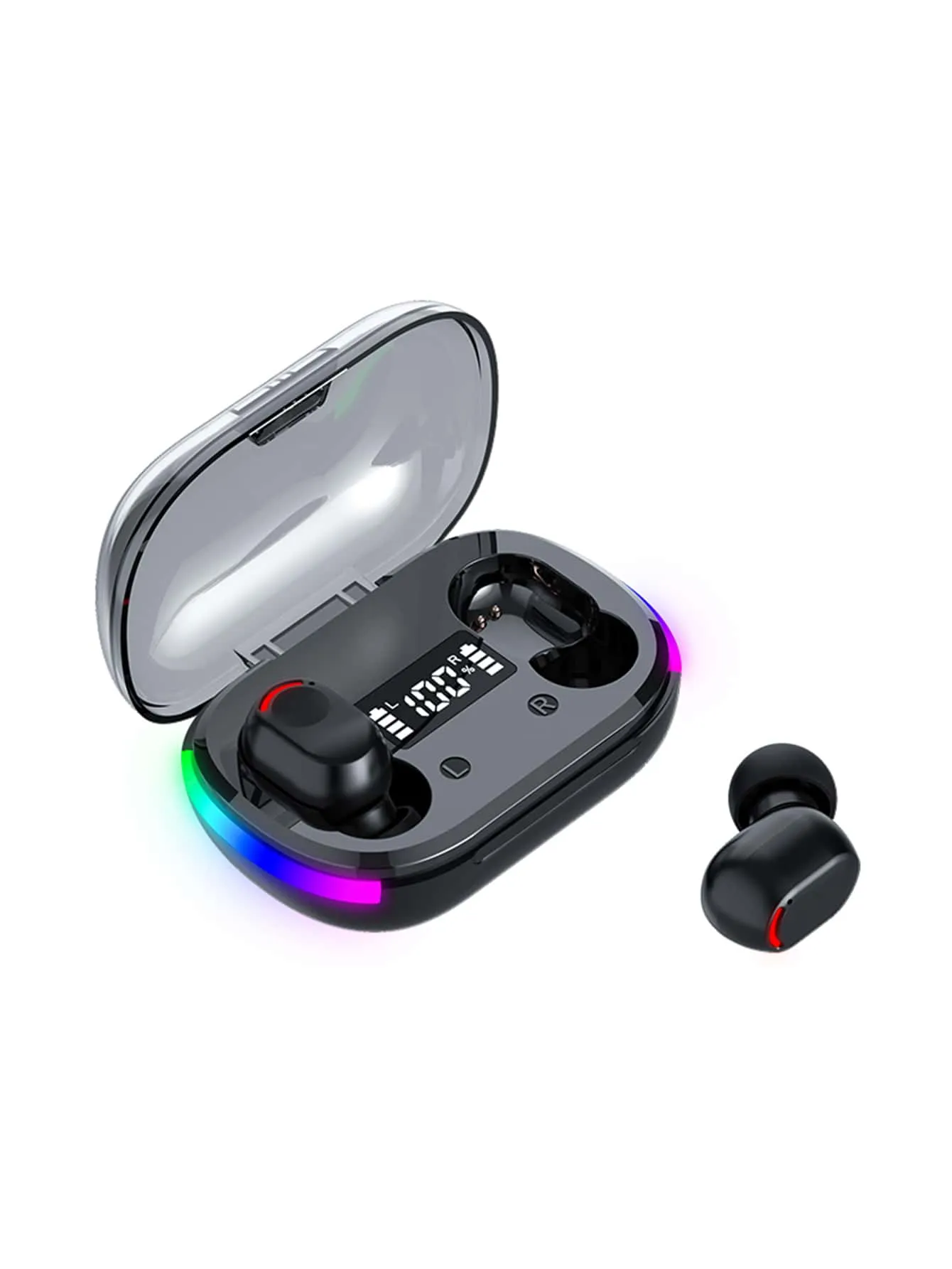 Passive Noise Cancellation In-ear Design Breathing Light LED