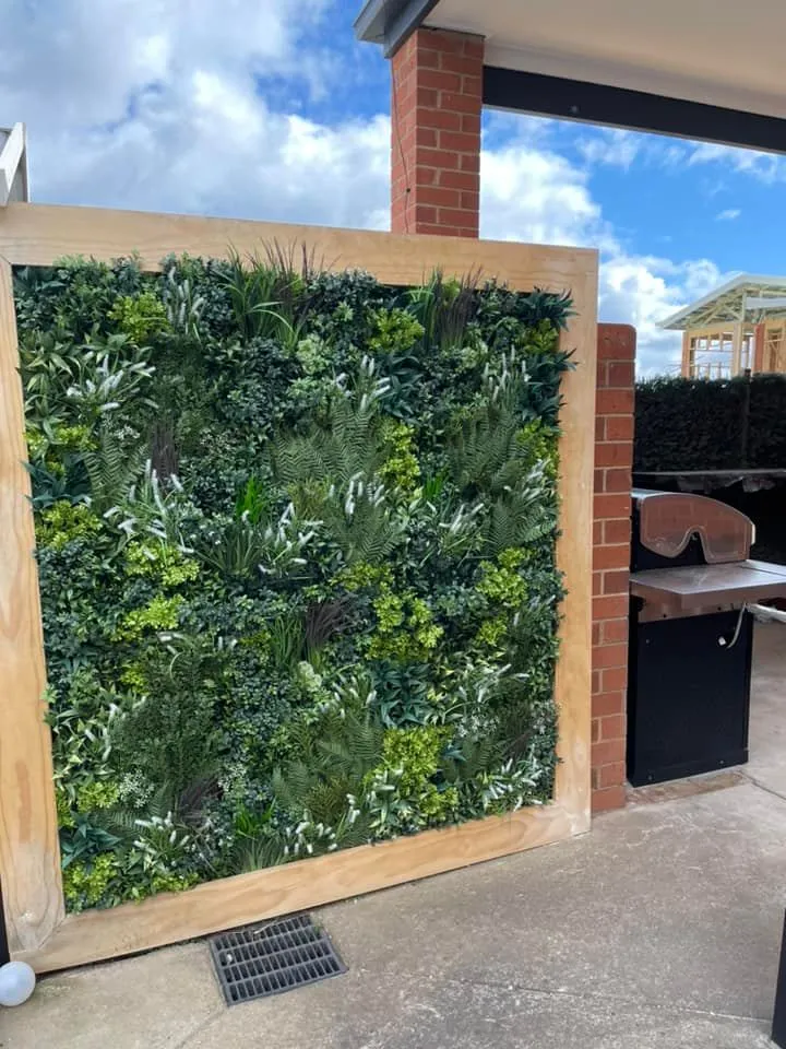 Platinum Garden of Eden Artificial Vertical Garden / Fake Green Wall 1m x 1m UV Resistant Fire Retardant