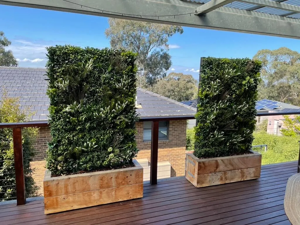 Platinum Garden of Eden Artificial Vertical Garden / Fake Green Wall 1m x 1m UV Resistant Fire Retardant