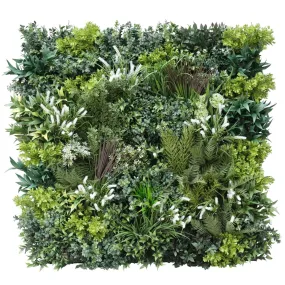 Platinum Garden of Eden Artificial Vertical Garden / Fake Green Wall 1m x 1m UV Resistant Fire Retardant