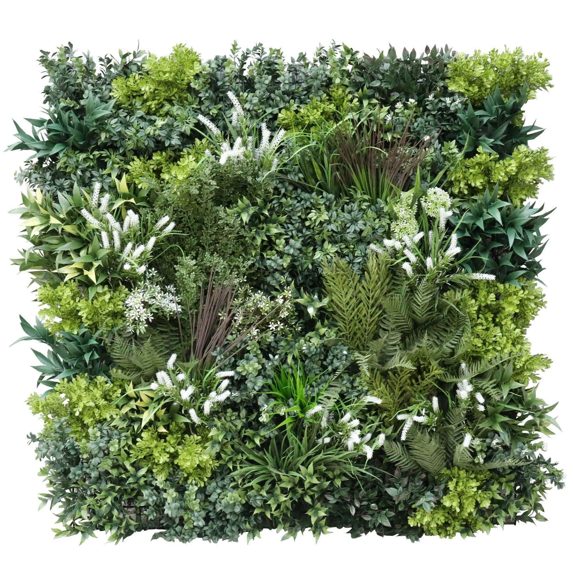 Platinum Garden of Eden Artificial Vertical Garden / Fake Green Wall 1m x 1m UV Resistant Fire Retardant