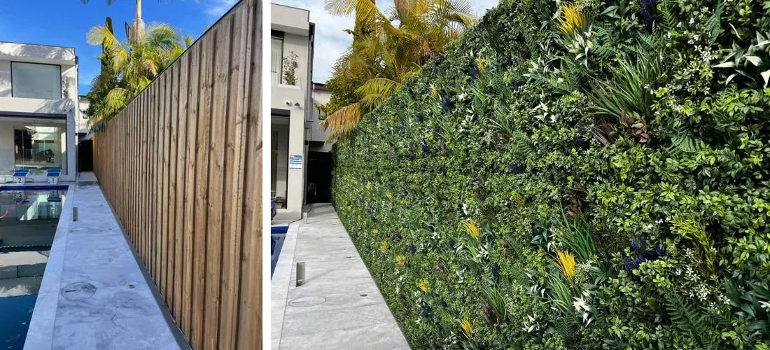 Platinum Garden of Eden Artificial Vertical Garden / Fake Green Wall 1m x 1m UV Resistant Fire Retardant